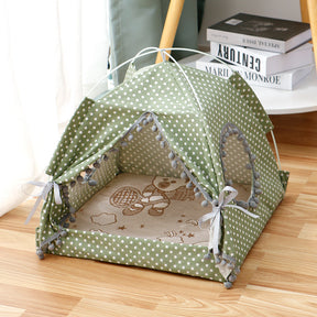 Enclosed Cat Tent Bed