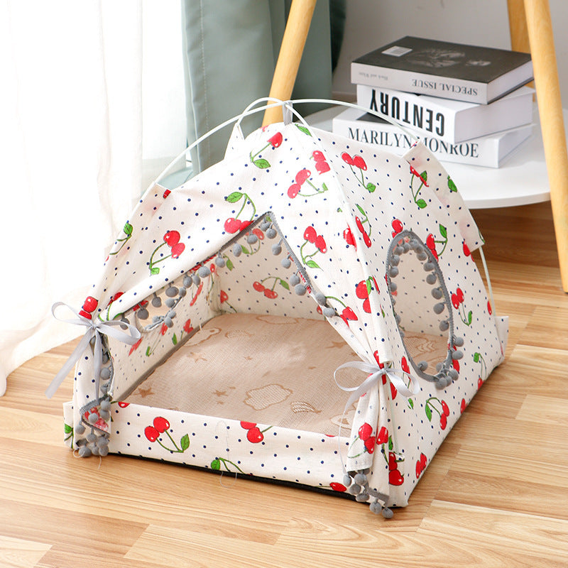 Enclosed Cat Tent Bed