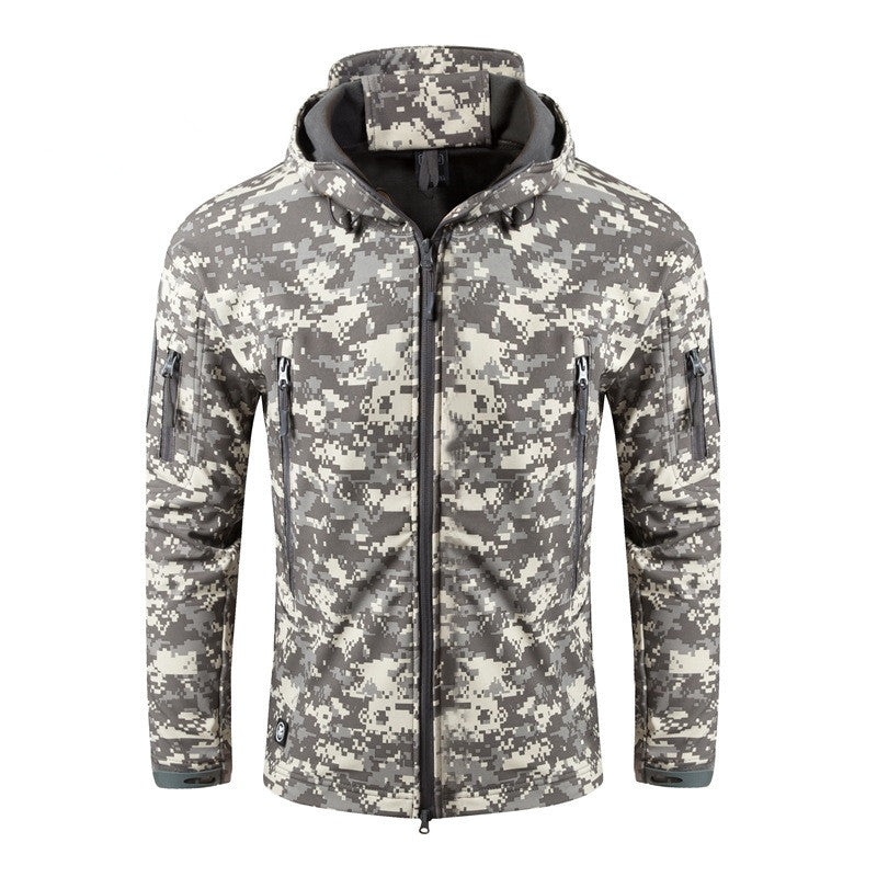 Warm And Cold Camouflage Tactical Jacket