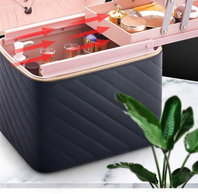 Large-capacity Cosmetics Storage Box Women's Portable