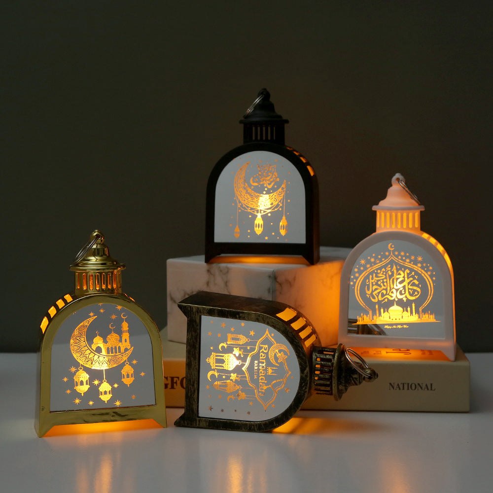 Arabian Lanterns Electronic Candles Decorative Ornaments