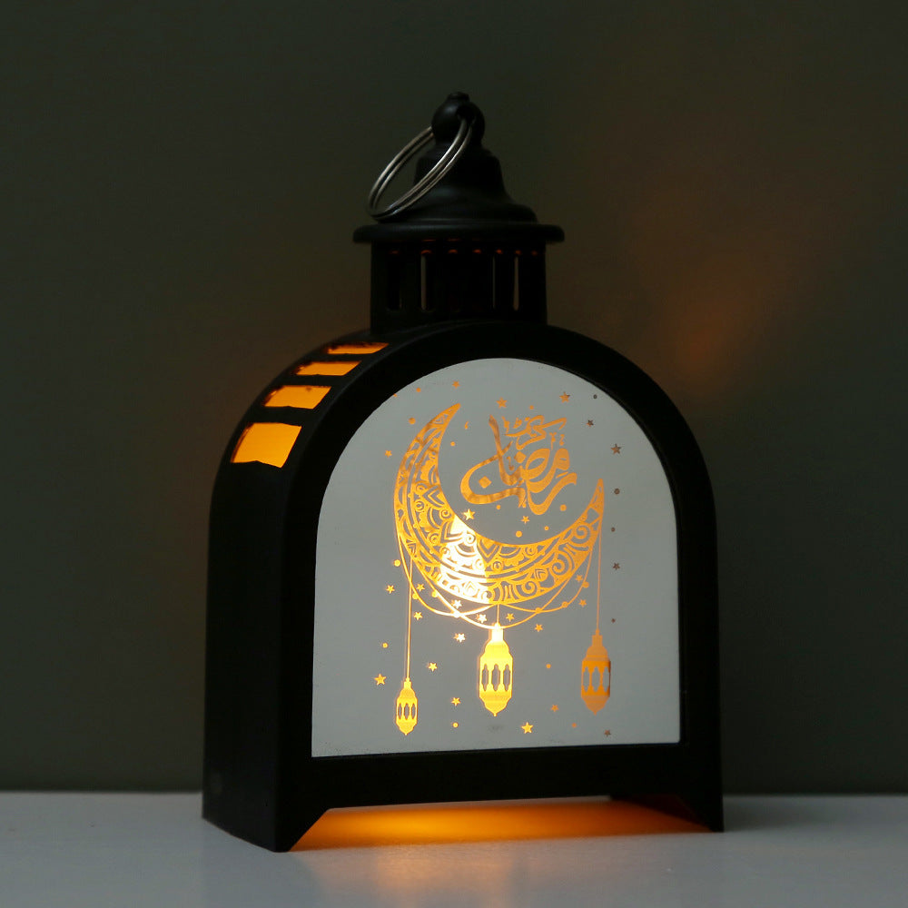 Arabian Lanterns Electronic Candles Decorative Ornaments