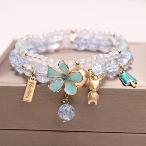 Simple Crystal Bracelet for Women