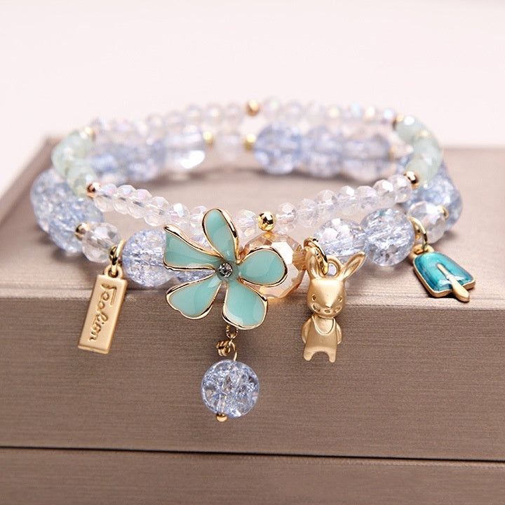 Simple Crystal Bracelet for Women