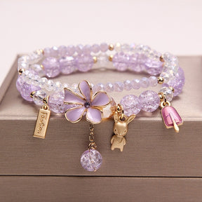 Simple Crystal Bracelet for Women