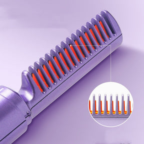 Professional Wireless Hair Straightener and Curler Brush