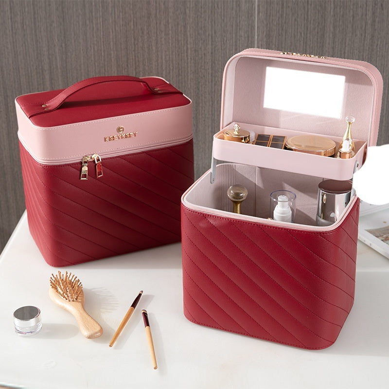 Large-capacity Cosmetics Storage Box Women's Portable