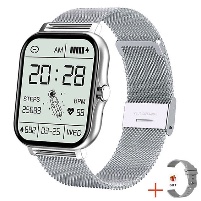 Smart Watch with Pedometer and Heart Rate Monitoring