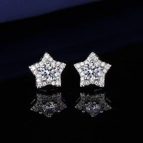 European-American Style Star Zircon Ornament Set