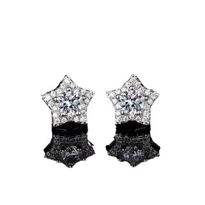 European-American Style Star Zircon Ornament Set