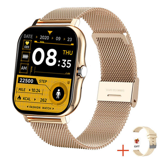 Smart Watch with Pedometer and Heart Rate Monitoring