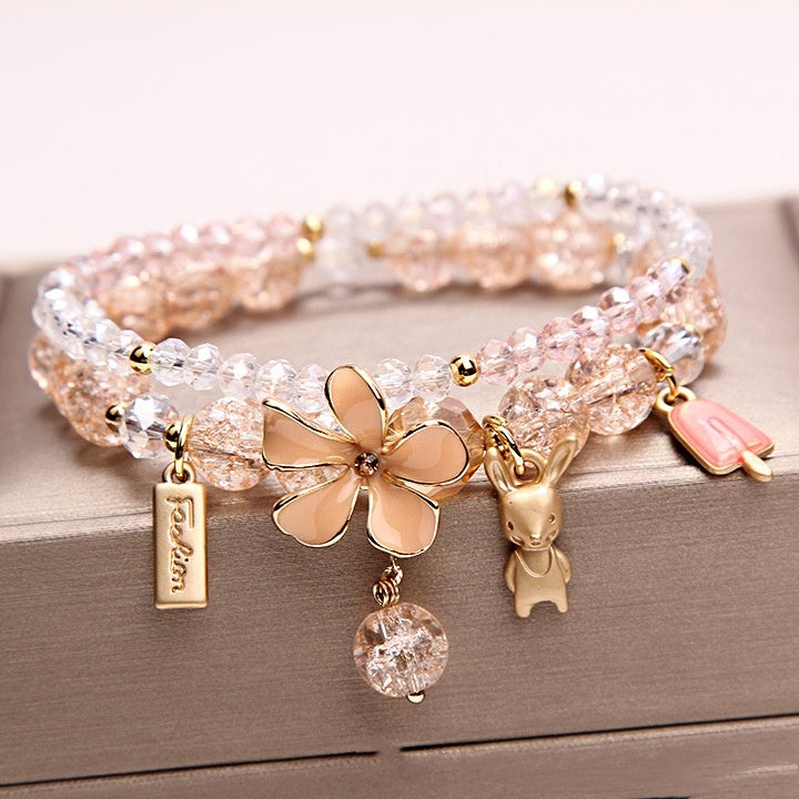 Simple Crystal Bracelet for Women