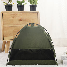 Cooling Cat Tent and Dog Bed with Cushion