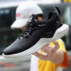 Lightweight Korean Style Leather Sneakers