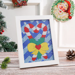 Christmas DIY Framed Diamond Painting Craft Size