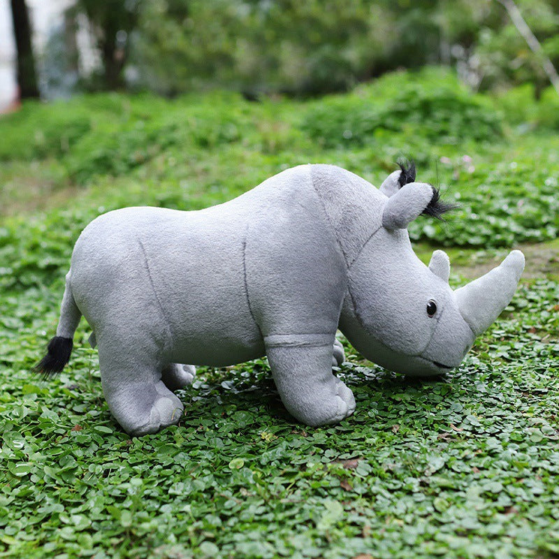 Rhino Shape Doll Plush Toys