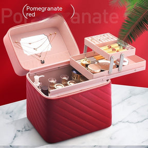 Large-capacity Cosmetics Storage Box Women's Portable