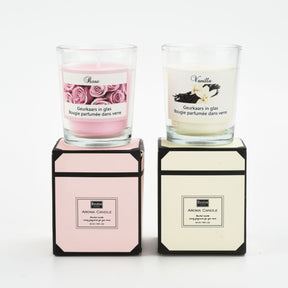 Plant Candles Aromatherapy Glass Romantic Fragrance