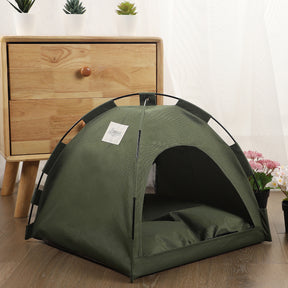 Cooling Cat Tent and Dog Bed with Cushion