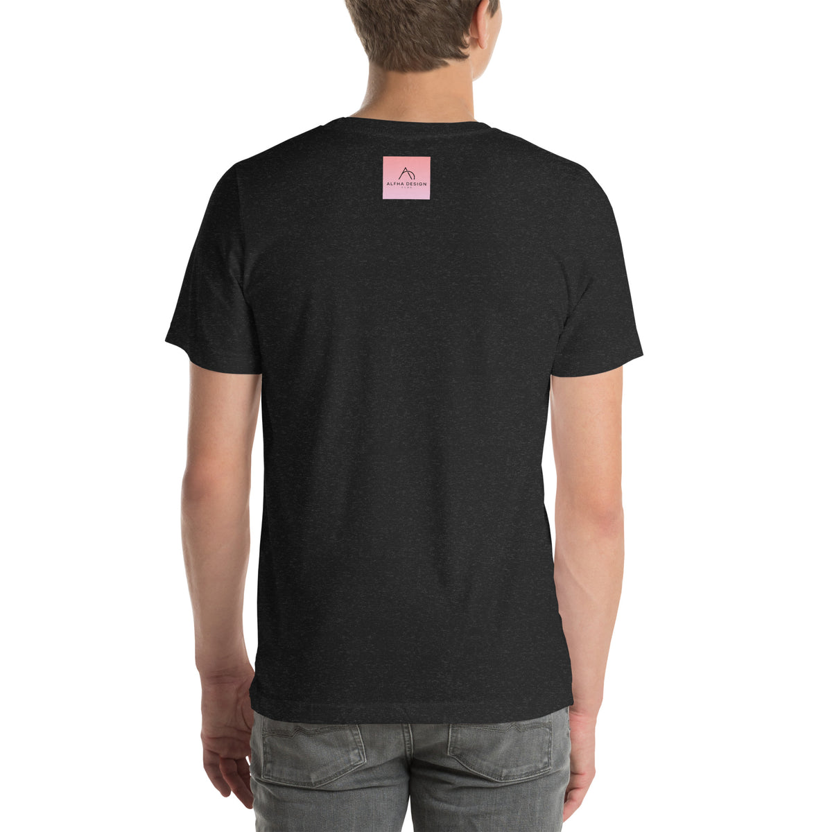 Black  t-shirt With Car Picture